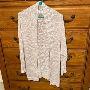 Old Navy Gray Open Front Cardigan